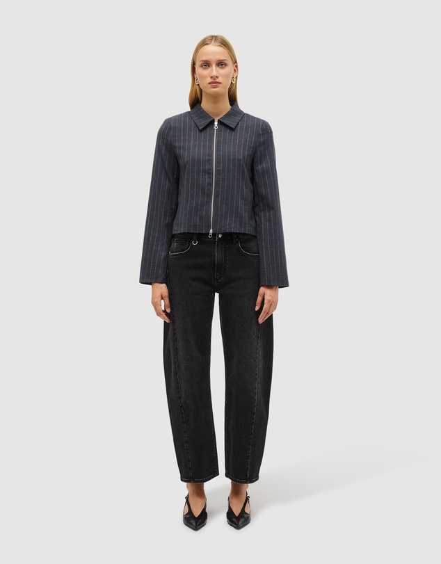 Neuw - Pinstripe Zip Jacket