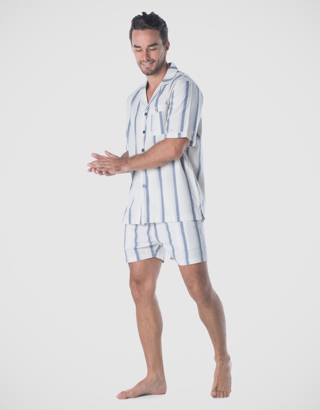 Coast Clothing - Madrid Button-Thru Mens Pyjamas
