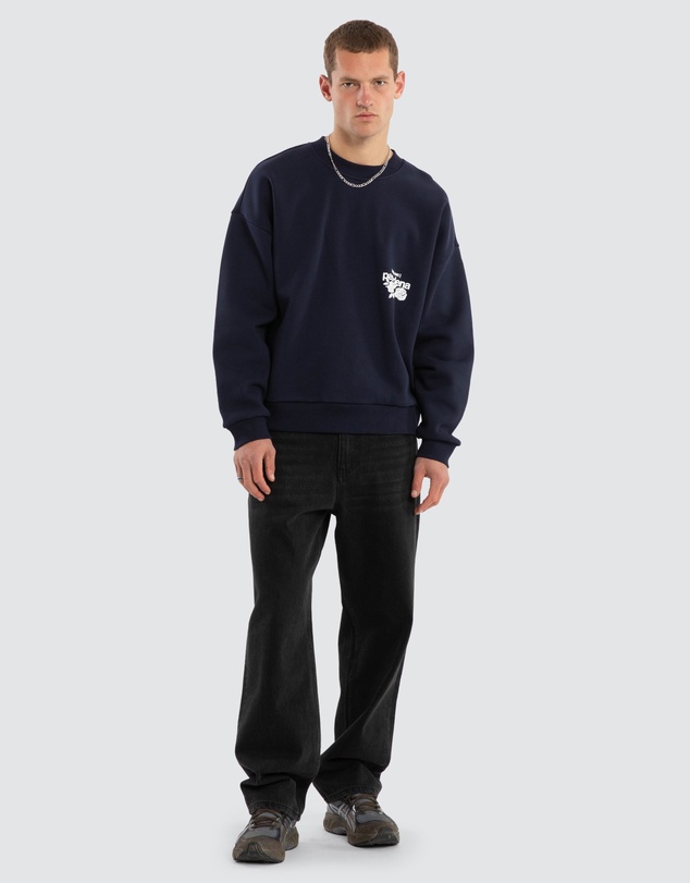 Nena & Pasadena - Fray Motion Box Fit Sweater