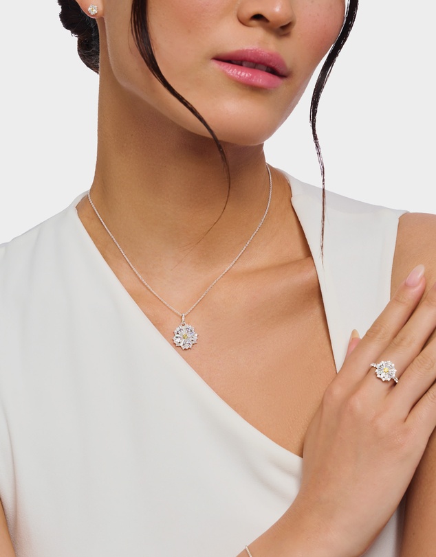 THOMAS SABO - THOMAS SABO Lovely Daisy Pendant Chain in Silver