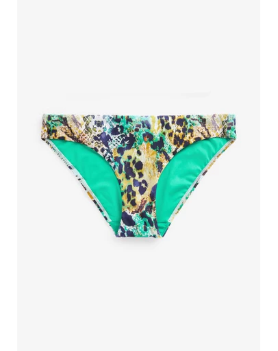 NEXT - Myleene Klass Green Snake High Leg Bikini Bottoms