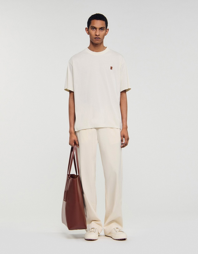 Sandro - Tshirt Patch 4S Tee Shirt