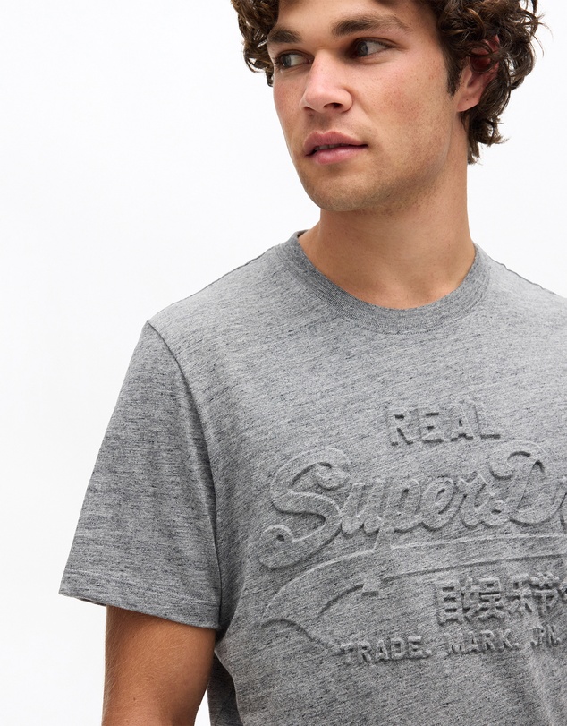 Superdry - Vintage Logo Embossed Tee