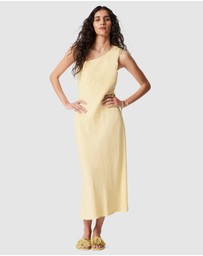 & Other Stories - One-Shoulder Midi Dress