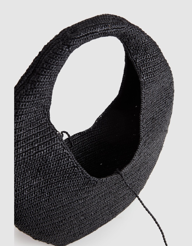 Evity - Clara Raffia Shoulder Bag