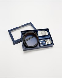 Polo Ralph Lauren - Reversible Leather Belt Gift Set- ICONIC EXCLUSIVE