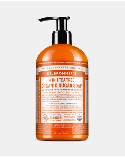 Dr Bronner's - Organic Pump Soap Tea Tree 355ml