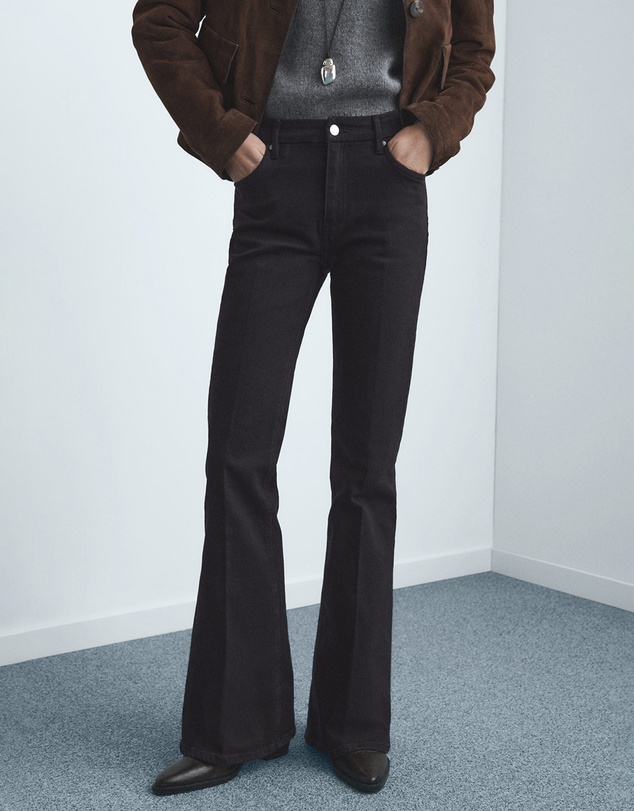 M.N.G - Violet Flared High-Rise Jeans
