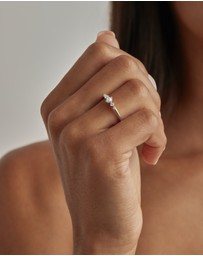 By Charlotte - Sea Foam Ring