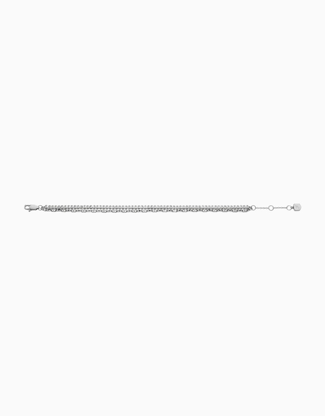 Fossil - Heritage Silver Tone Bracelet