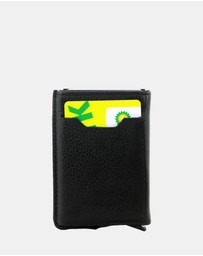 Pierre Cardin - Pierre Cardin Leather Smart Slide Card Holder Tab Wallet