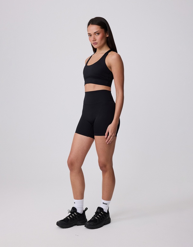 Upstate - Contour+ 5inch Panel Bike Short - Black