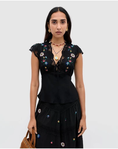 Rixo - Elaine Top
