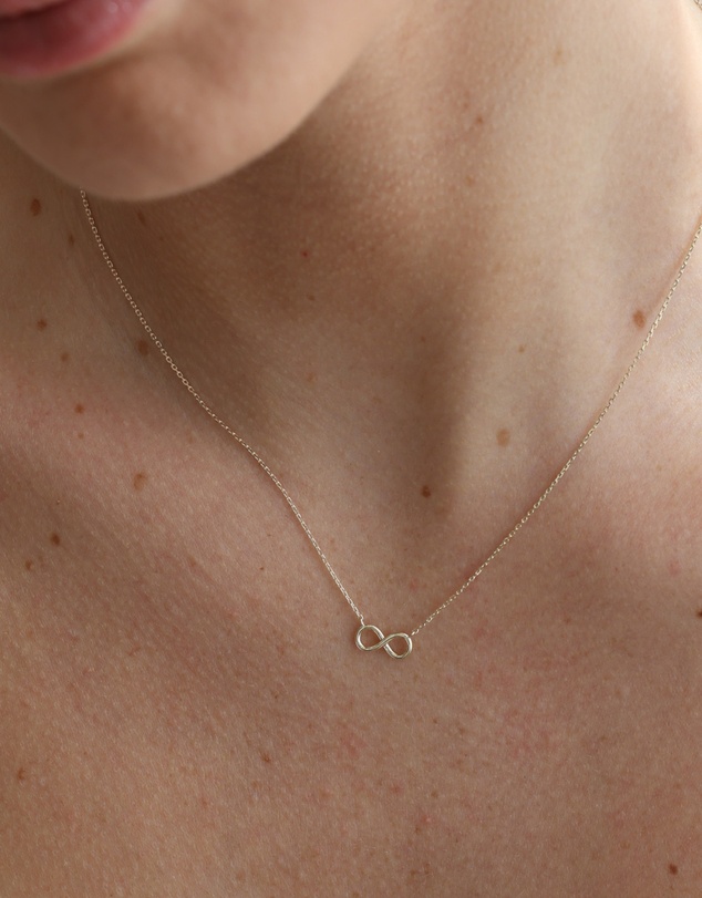 Luna Rae - Solid Gold - Infinity Dreams Necklace