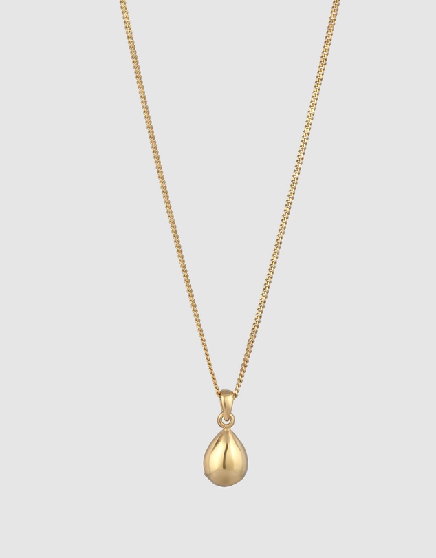 Elli Jewelry - Crystal Necklace in Gold-Plated 925 Silver