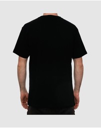 Killer Speed Co. - Killer Speed Co. Men Live Faster Tshirt Relaxed Fit Crew Neck Black