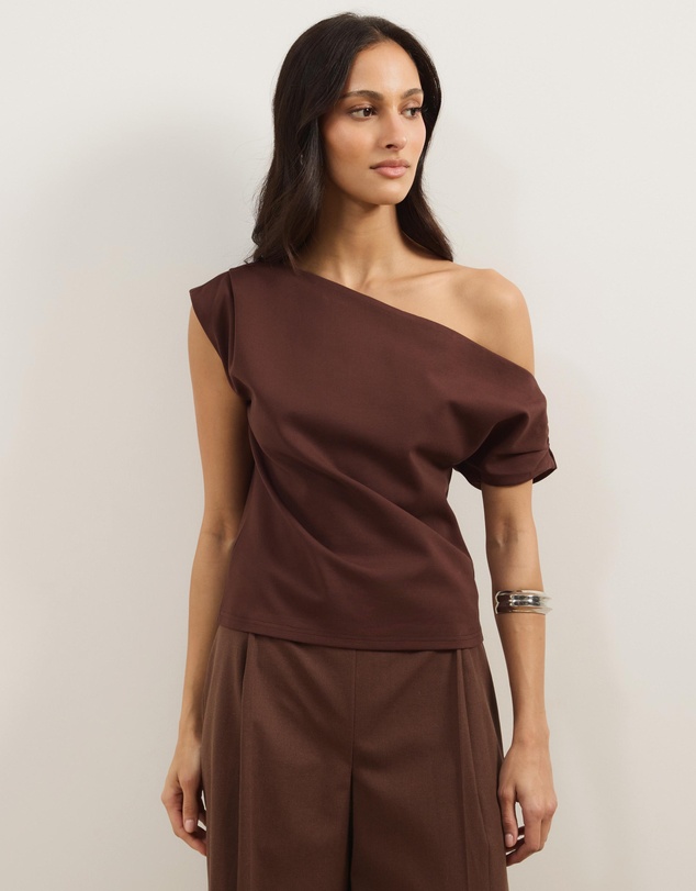 Atmos&Here - Lily Off Shoulder Ponte Top