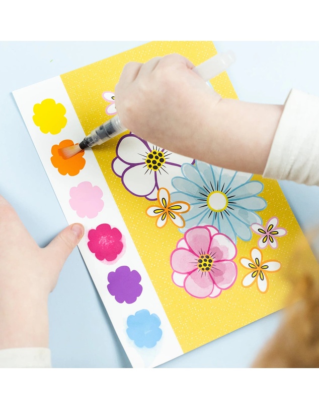 Tiger Tribe - Paint a Picture Set - Butterflies and Flowers