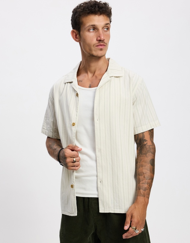 Rhythm - Vacation Stripe SS Shirt