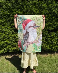 Linen House - Bush Christmas Kookaburra Tea Towel