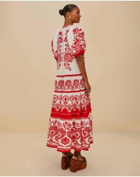 Farm Rio - Boho Garden Midi Dress