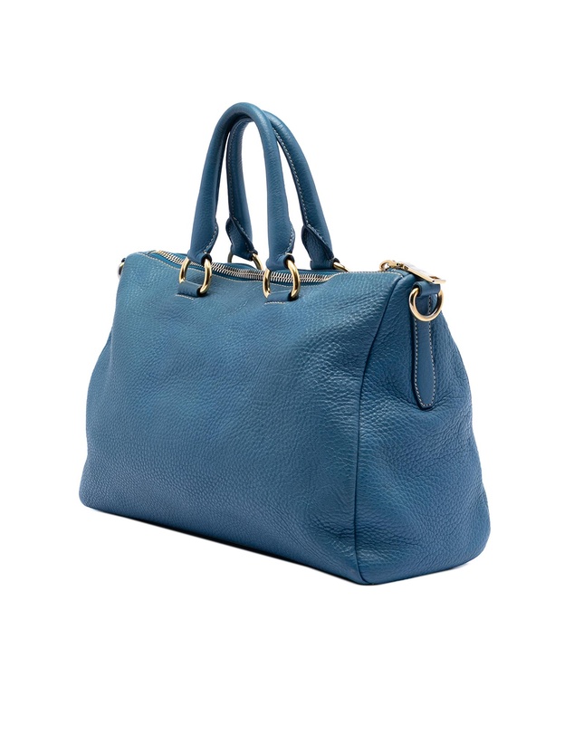 Pre-Loved by Azura Reborn - Pre-Loved Vitello Daino Zip Top Satchel