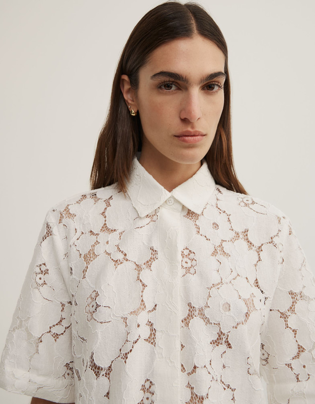 Witchery - Lace Relaxed Shirt