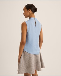 Review - Maeve Twist Neck Blouse