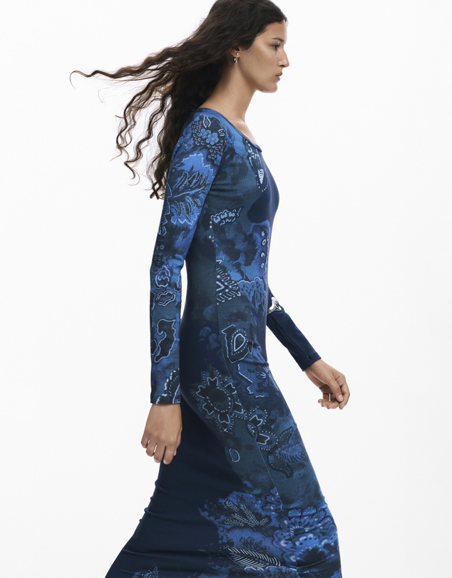 Desigual - Fitted mandala dress