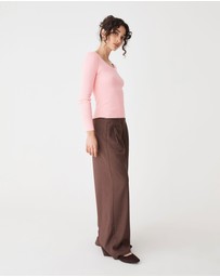 Forcast - Samira Scoop Neck Knit