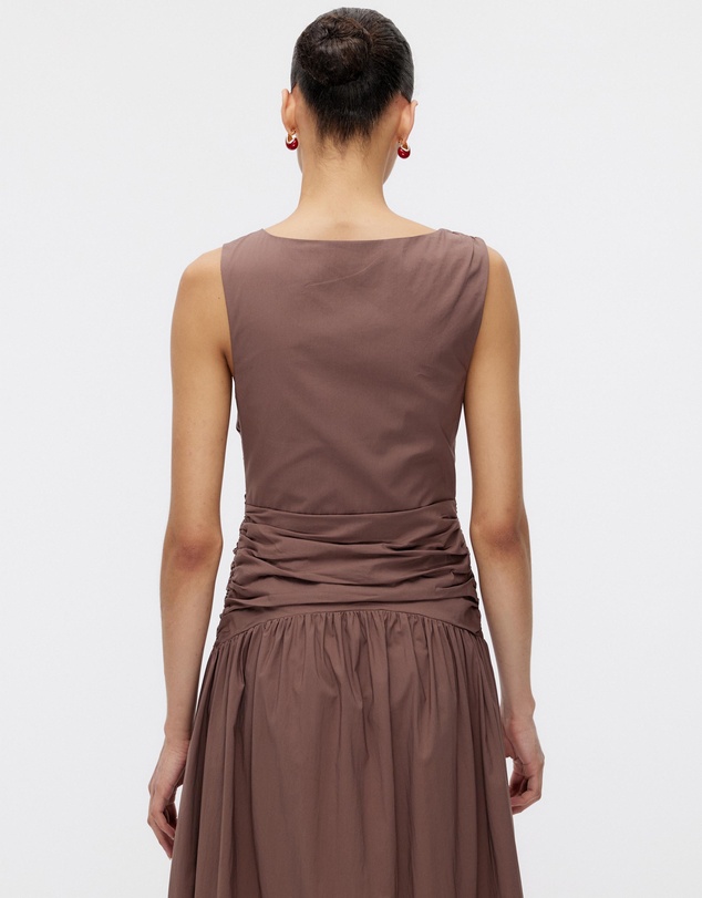 Minima Esenciales - Lyris Drop Waist Maxi Dress