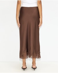 Dazie - Rhea Lace Midi Skirt