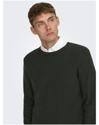 Only & Sons - Eric Structured Knit Pullover