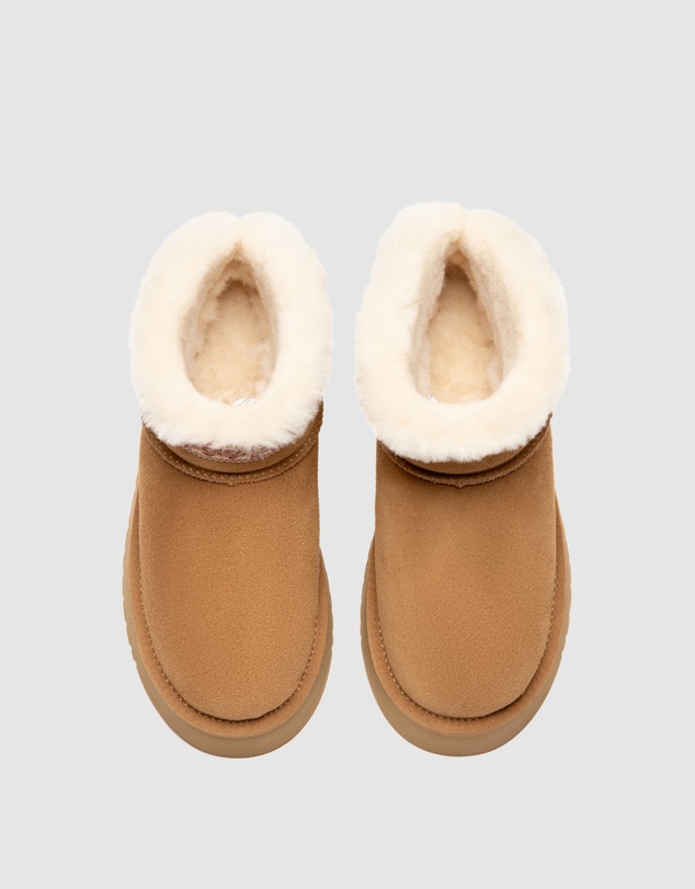 EVERAU - Australian Shepherd Ugg Liora Cow Suede Upper UGG Boots