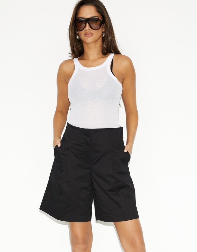Dazie - Misty Tailored Bermuda Shorts