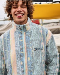 Skwosh - Swayze Stripe Polar Fleece Jacket