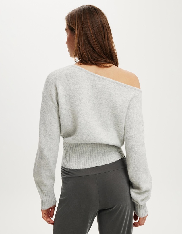 Cotton On - Softest Luxe Off Shoulder Knit