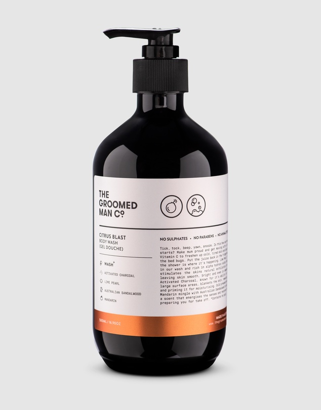 The Groomed Man Co - Citrus Blast Body Wash