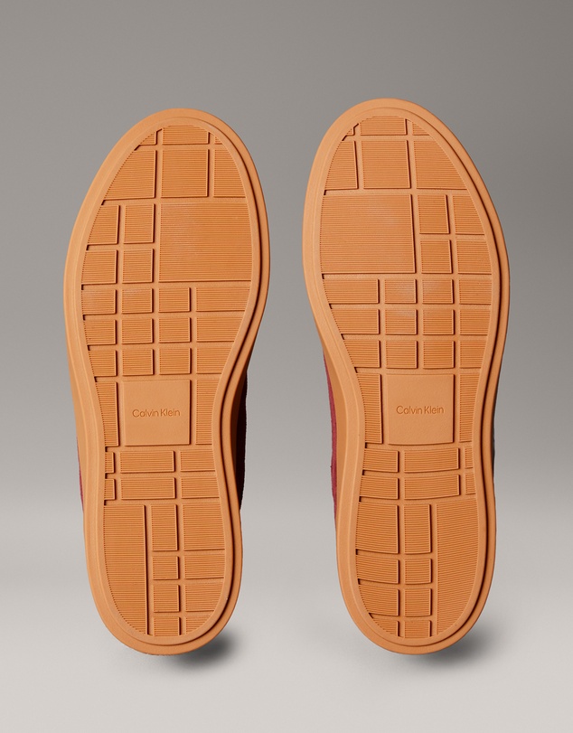 Calvin Klein - Suede Signature Logo Trainers