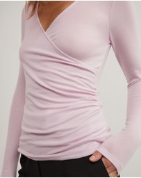Witchery - Wrap Jersey Top