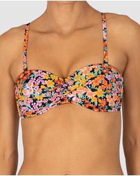 Baku Swimwear - Biarritz Twist Bandeau Bikini Bra Top