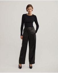Witchery - Pu Barrel Trousers