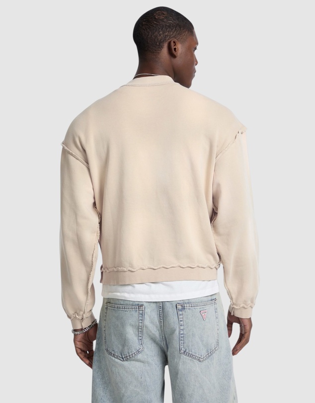 GUESS Originals - GUESS Originals Boxy Applique Crewneck Sweatshirt
