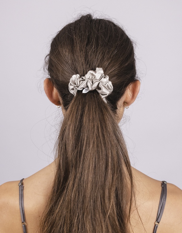 SILK MAGNOLIA - Pure Silk Scrunchie