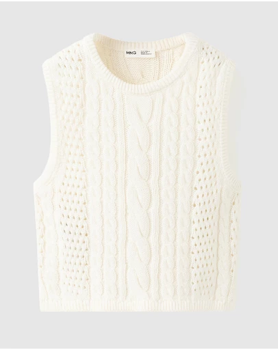 M.N.G - Marta Sweater Vest - Kids-Teens
