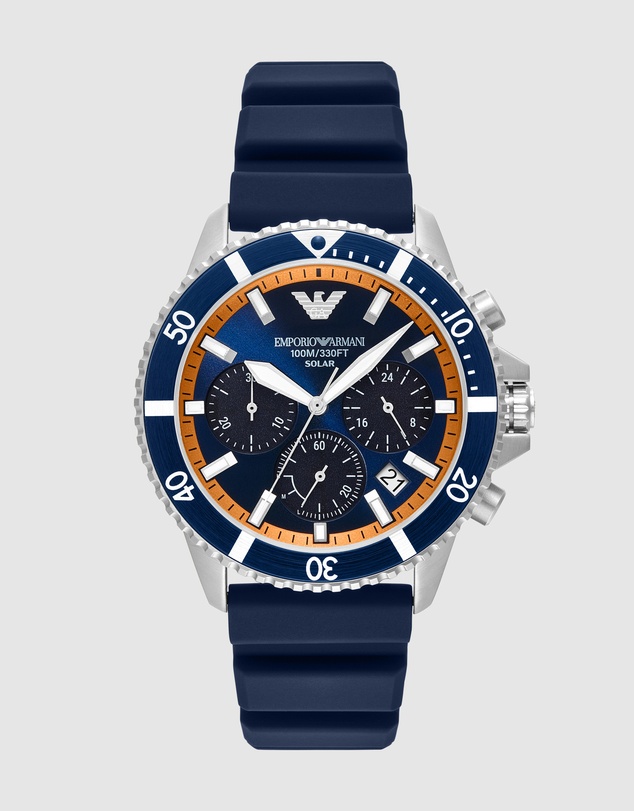 Emporio Armani - Blue Chronograph Watch
