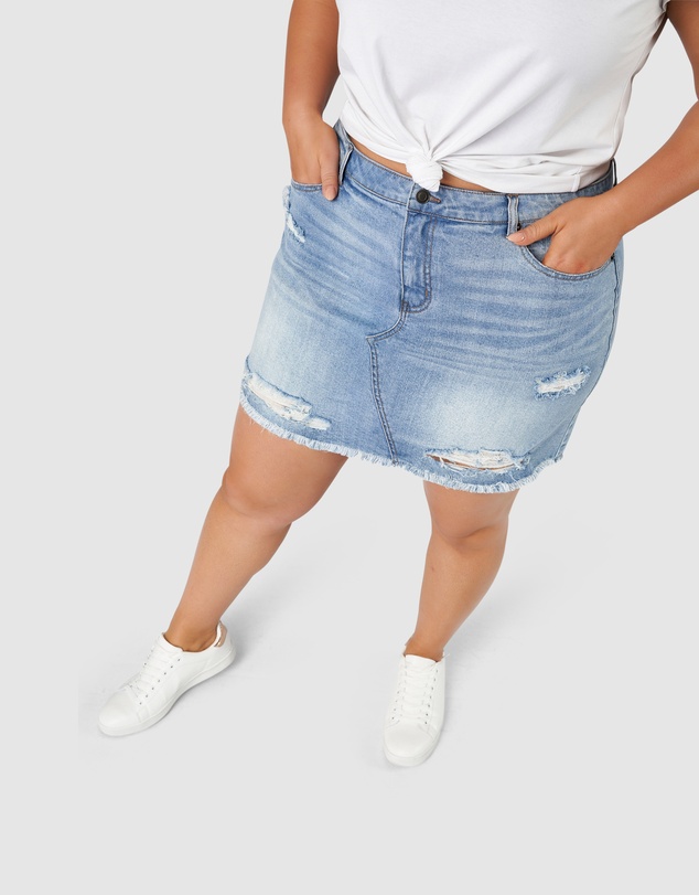 Indigo Tonic - Kimberley Denim Skirt