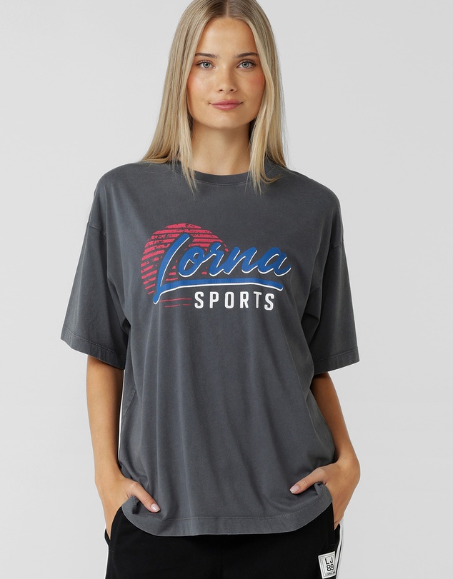 Lorna Jane - Lorna Sports Washed Boyfriend T-Shirt
