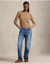 Polo Ralph Lauren - Cable Wool-Cashmere Crewneck Sweater