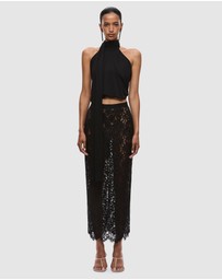 MISHA - The Sash Jersey Top